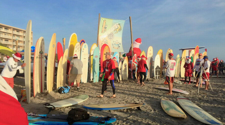 The Festive History of Surfing Santas: Cocoa Beach’s Unique Holiday Tradition